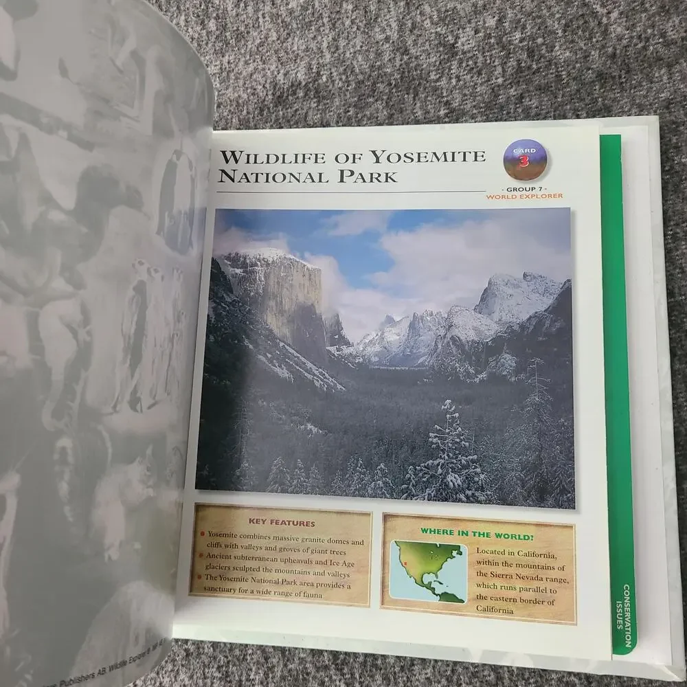 WILDLIFE EXPLORER Set 2 Binders w/Fact Cards Animal Birds Science Home School